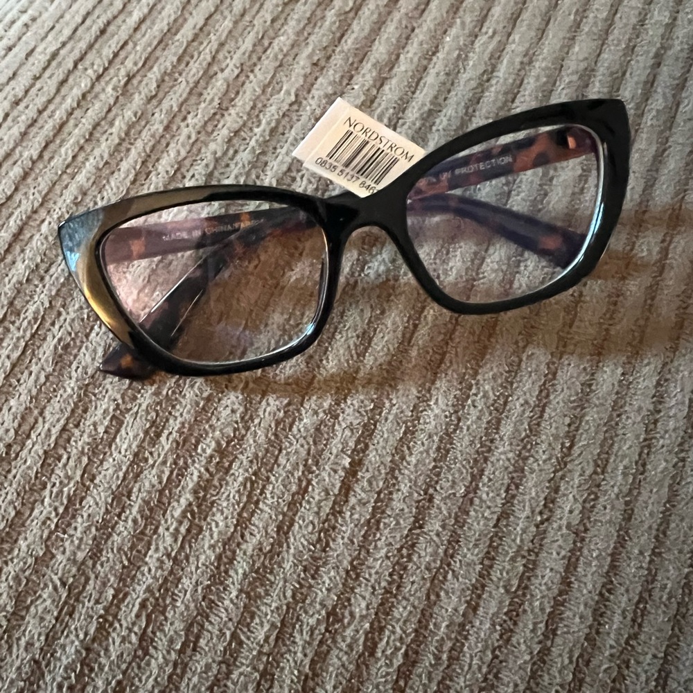 Nordstrom glasses cat eye new with tags